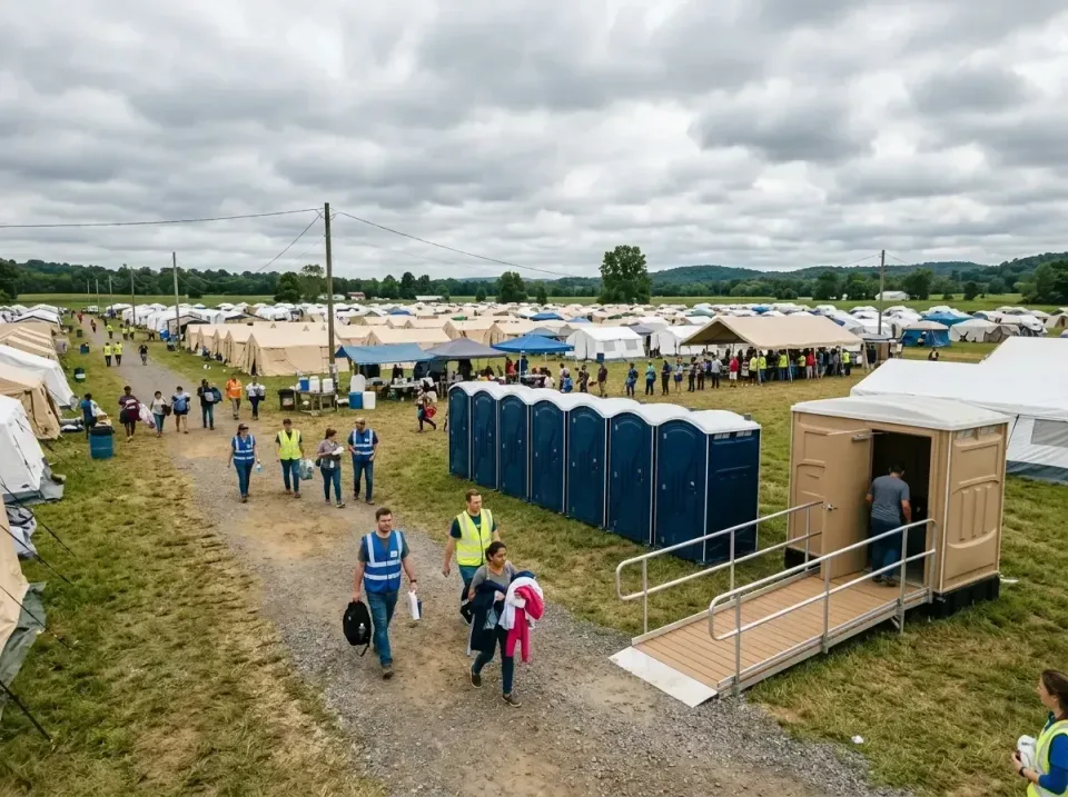 disaster-relief-camp-restrooms-010 — frequently asked questions, Dumpster & Portable Bathrooms Rental in Thermopolis, WY